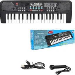 37 Keys Piano Keyboard Toy with Microphone USB Power Cable 37 Keys Piano Keyboard Toy with Microphone USB Power Cable Analog Portable Keyboard-16