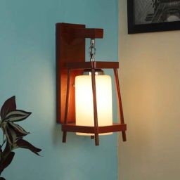 eliante by jainsons lights Coventry Brown Wood Wall Sconces-picture-7