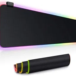 STORITE RGB Gaming Mouse Pad with 14 LED Lighting Modes Large Extended Soft 800x300x4 mm Mousepad-4