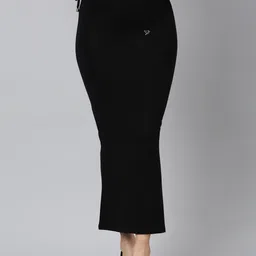 twin birds Black Plus Straight Fit Saree Skirt Women Shapewear-picture-14