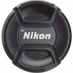 SUPERNIC Replacement Center Pinch Lens Cap Cover 55mm for Nikon D5600, D3400 DSLR Camera with 18-55mm f/3.5-5.6G VR AF-P DX and 70-300mm f/4.5-6.3G EDLens Cap-12