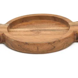 oggn Sanjeev Kapoor Double Handle Platter Tray Serving Set image 2