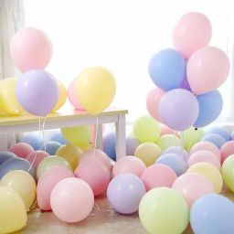 Solid Pastel Colored Macaron Balloons for Party Decorations Balloon-image-31