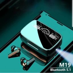 Premium TWS M19 Earbuds LED Display Touch Control Headphones with powerbank M18 Bluetooth Headset-21