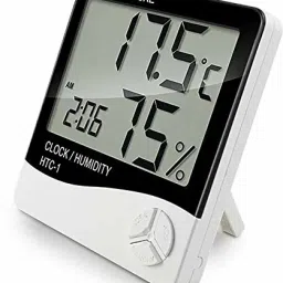 MCP Healthcare Electronic Room Thermometer HTC-1 Digital Humidity & Lodge/Room Thermometer for Indoor/Outdoor with Multifunction Thermometer-26