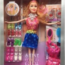 2xc doll with accssoris and drsss (Multicolor)-10