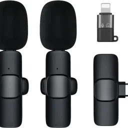 WIRKLICH K9 Wireless Mic for Camera & Phone – Noise-Free Audio for Vloggers Camera Microphone-picture-25