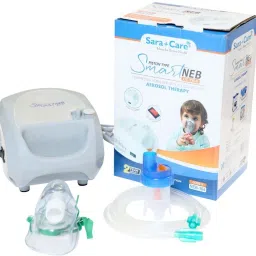 Sara+Care SmartNeb Ultra Air Compressor Nebulizer With Child Mask Nebulizer image 2