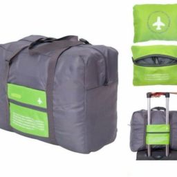 40 L Gym Duffel Bag - Polyester Material, Large Capacity Waterproof Foldable Lightweight Big Carry for Luggage Bag, Foldable Bag - Multi Color (1pcs) - Green-image-61