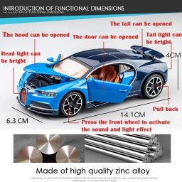 1:32 Scale Die-cast Metal Model GT Pull Back Car for Boys Girls-image-63