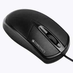 ZEBRONICS ZEB-BYTE Wired Ambidextrous Optical Mouse-image-55