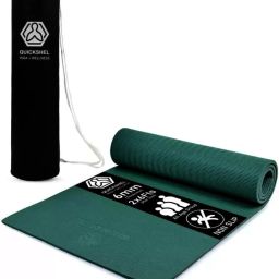 EVA + TPE Anti Slip Home Gym Exercise Workout Fitness for Men Women with Bag 6 mm Yoga Mat-image-44