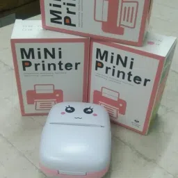4uonly Mini Printer with Paper for Photo Multi-function Label Printer nmk14 Single - TextUsed For: Title, Compare-14