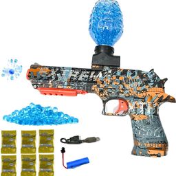 vikrida Automatic Blaster Gun with 2500 Gel Balls Outdoor Shooting Toy – Multicolor Water Gun-picture-8