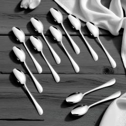 Trending Stainless Steel Tea/Table Spoon Stainless Steel Tea Spoon Set-image-42
