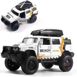 1:36 Scale Alloy Metal Offroad Country Car Toy for Kids (Open Door & Pull Back)-image-92