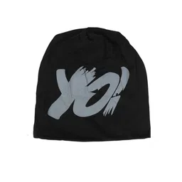 iSWEVEN Printed Cotton Slouchy Skull Hat Beanie Cap-12