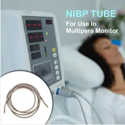 OTICA NIBP Long Tube Gray for multipara moniter and Bp Monitor Cuff image 3