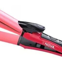 Mr Neat professional 2 in 1 hair straightener and curler for Women Hair Styler - Pink hair curler Hair Straightener-image-65