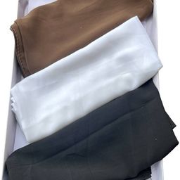 habibisfashion Solid Chiffon Women Brown, White, Black Faux Turtleneck Neck Cover, Scarf, Bluetooth Scarf, Fancy Scarf, Stole-picture-29