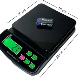 VBR's Group V-400 A, 10Kg Weight Machine with Fast Response Sensor for Home, Kitchen Weighing Scale image 3