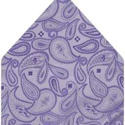 tiekart Floral Print Cotton Blend Pocket Square-image-2