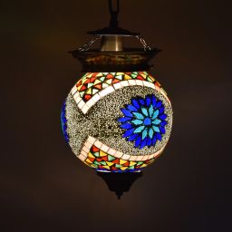 mosaic decorated glass hanging light Pendants Ceiling Lamp Pendants Ceiling Lamp-11