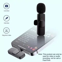 RelElseTech K9 Dual Wireless for YouTube, Vlogging, Recording for Android & iPhone Camera Microphone image 3