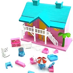 Toys Kids Mini Doll House Cute Furniture Pretend Children Toys Birthday Gift-12-image-80