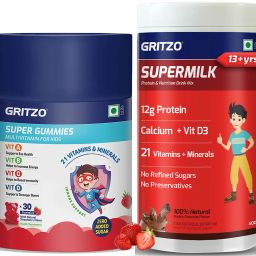 SuperMilk Daily Nutrition (13+y Boys), 12g Protein with Super Gummies-image-92