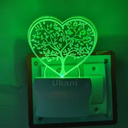 Night Lamp with 7 Color Changing Light for Gift,for Bedroom,livingroom Led Acrylic Night lamp with Plug TREE Night Lamp-image-101