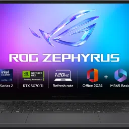 ASUS ROG Zephyrus G14 (2025) with Office 2024 + M365 Basic* AMD Ryzen AI 9 12 Core HX 370 - (32 GB/2 TB SSD/Windows 11 Home/12 GB Graphics/NVIDIA GeForce RTX 5070 Ti/120 Hz/120 W) GA403WR-QS123WS Gaming Laptop-image-32