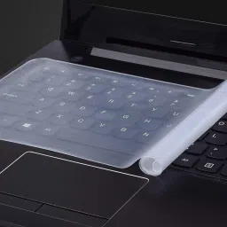 techmentorz Universal Silicone 15.6" Keyboard Protector I laptop keyguard 14 INCH Keyboard Skin-12