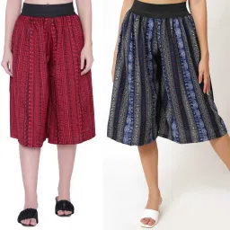 Women Multicolor Capri-image-57