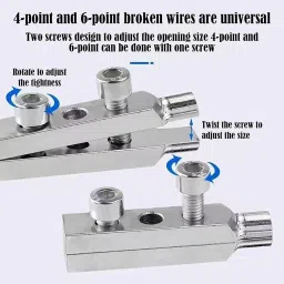 serplex Faucet Angle Valve Wire Extractor Universal Tool Broken Valve Extractor Universal Tool Stainless Steel for 1/2 in 3/4 in Threads Specialty Woodworking Bits image 4