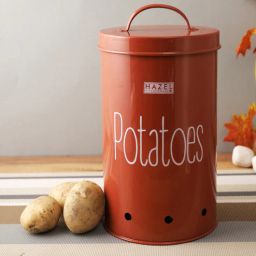 hazel Galvanized Steel Red Storage Container-picture-41