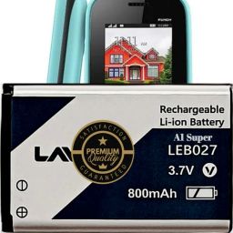 Wokia-Electronics Company Mobile Battery For Lava A1 Super / LEB027 / 800mAh(Premium Quality)-image-61