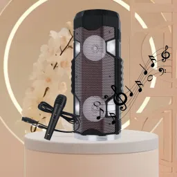 Clairbell Party Speaker with Wireless Bluetooth Speaker RGB Light Mic, FM With Remote S197 20 W Bluetooth Soundbar-image-44