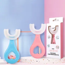 U-Shape Baby ToothBrush | Soft and Useful for Babies Teeth(2-12 years) Ultra Soft Toothbrush-image-10