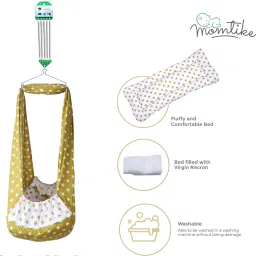 momtike Automatic cradle for baby up and down motion with remote, jhula, thottil Bouncer image 3