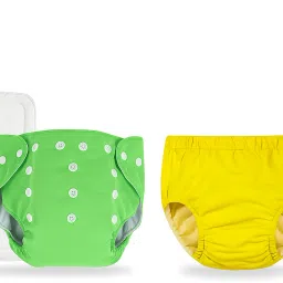 Combo of Baby Swim Diaper Waterproof Reusable Leakproof Adjustable Pool Swimsuit-16