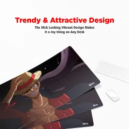UNITY One Piece Luffy Desk Mat Water-Resistant Gaming Mouse Mat For Home & Office Mousepad image 4