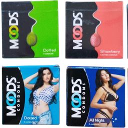 Combo Condoms 3s pack of 8(Grapes + Dotted + Strawberry + All Night + Choco) Condom-image-26