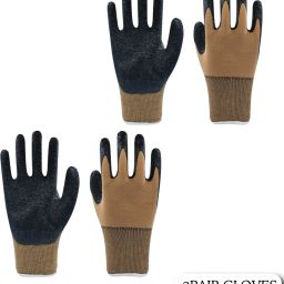 2Pair Nylon Hand Safety Gloves Cut Proof Hand Proactive Garding Nylon Safety Gloves-image-41