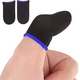 Mobile Finger Sleeve Trigger Game Controller Sweatproof Gloves for PUBG Gaming S-4 Finger Sleeve-image-38