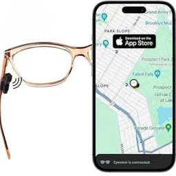 Glasses Tracker for iOS Battery, Charger, Accessory Included, Eyewear Finder Safety Smart Tracker-41