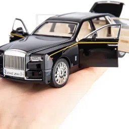 Rolls Royce Phantom Metal Car 1/32 Scale Pull Back Toy Diecast Toy Cars-5