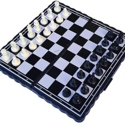 Chess Board Game, Mini Foldable Pocket Size Magnetic Travel Chess Set Travel Toy 1 cm Chess Board-8