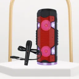 GUGGU Bluetooth Party Speaker with mic, AUX/TF Card USB, With Deep Bass Sound F147 20 W Bluetooth Laptop/Desktop Speaker-image-97