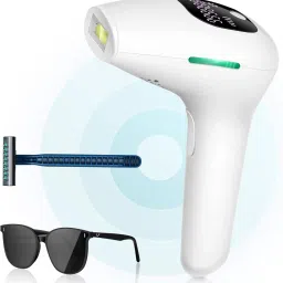 Zovilstore IPL Hair Removal Device 9,99,999 Flashes with 2 Flash Modes and 5 Energy Level Corded Epilator-image-13